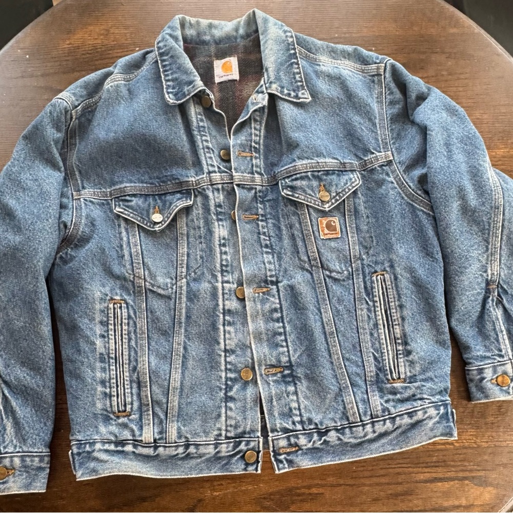 Carhartt Blue Denim Jacket
